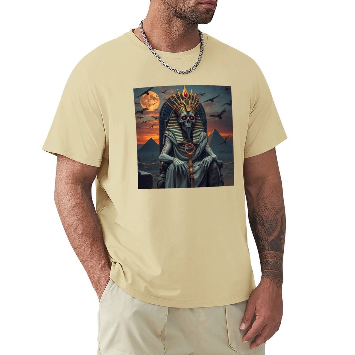 Munsieur Pharaoh's Reign Collection Men's Tee IV (High Definition & Front Printing)