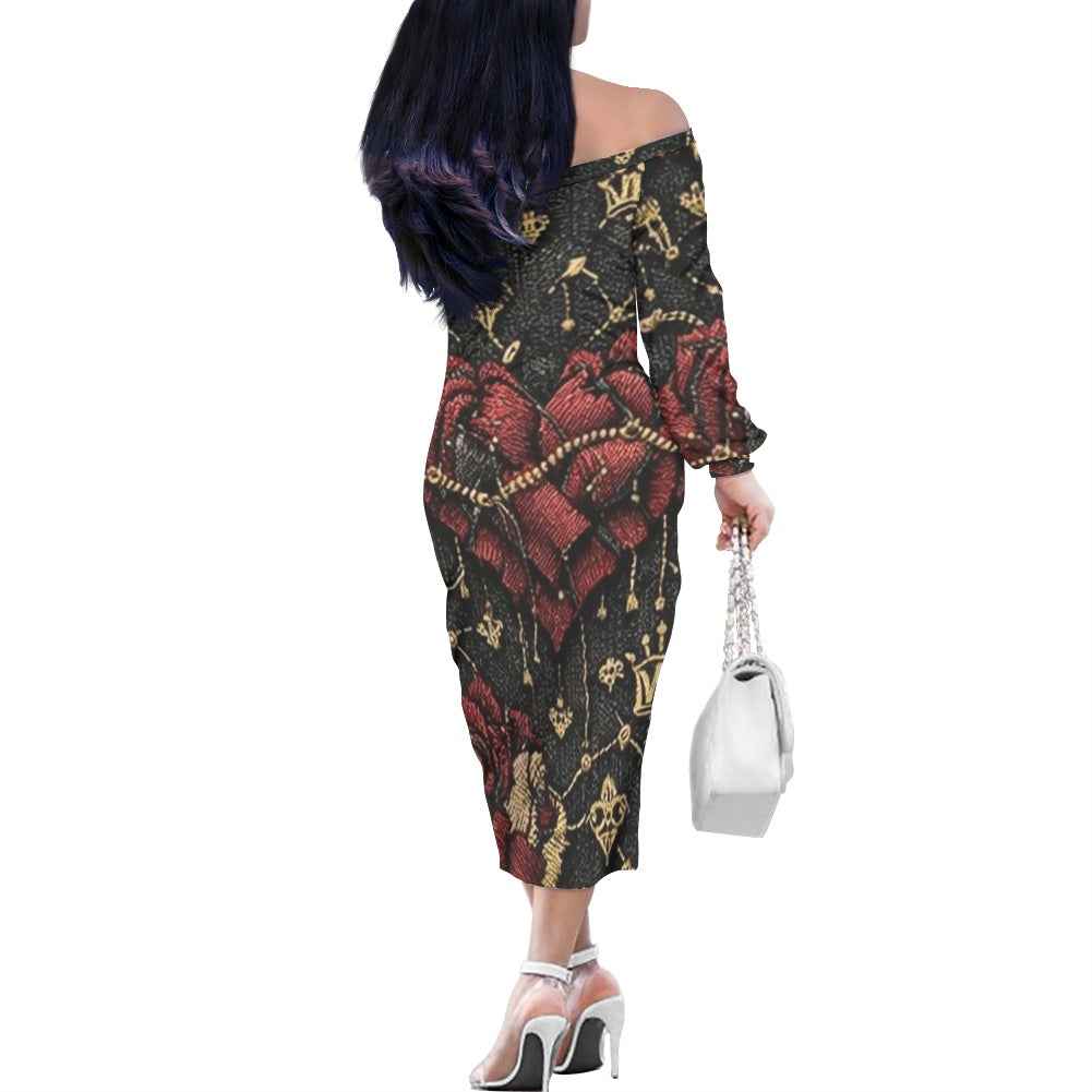 Women's long sleeve dress