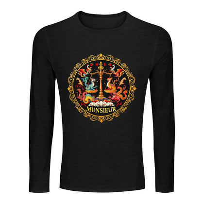 Munsieur Long Sleeve Tee for Men: Versatile, Timeless, and Always On Point - Munsieur