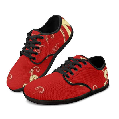 Lace-up barefoot shoes