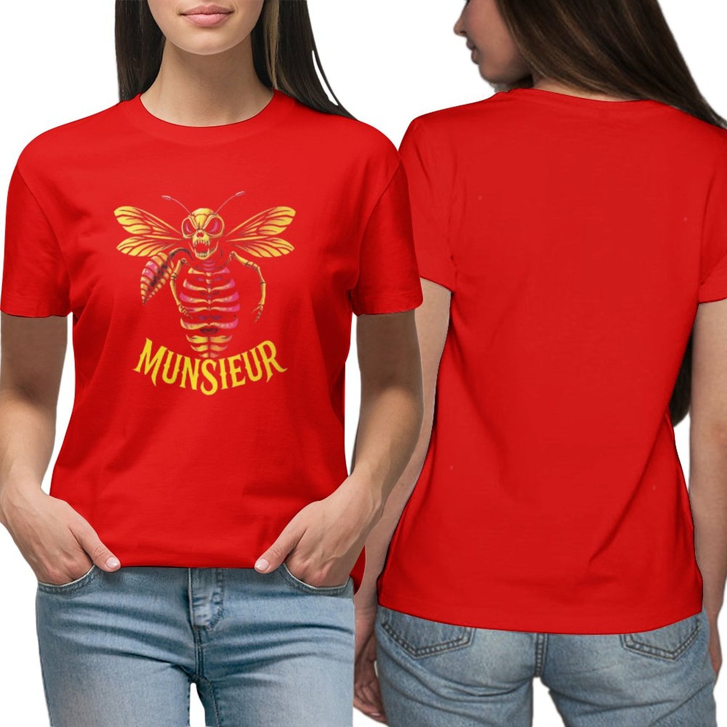 Women's Timeless Style with Munsieur Premium Women's T-Shirts - Munsieur