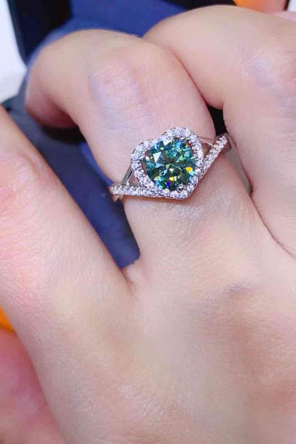 1 Carat Moissanite 925 Sterling Silver Ring - Munsieur