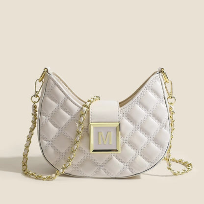 Women's Rhombus Chain Bag - Fashion Shoulder Underarm Messenger Bag