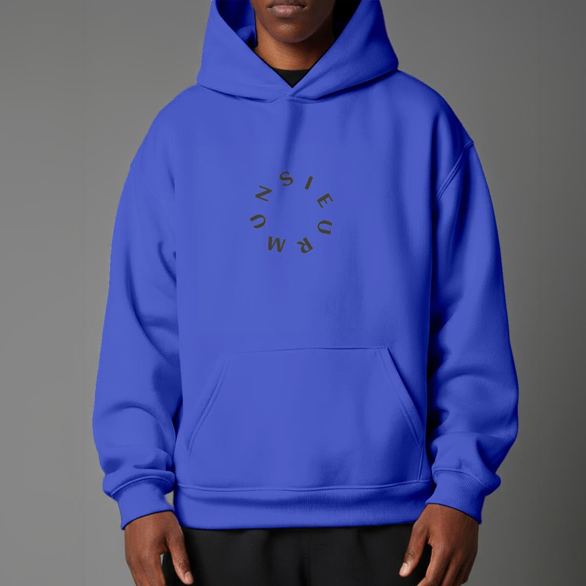 Unisex Halloween Pullover Hoodie Sweater with Micro-Fleece Lining