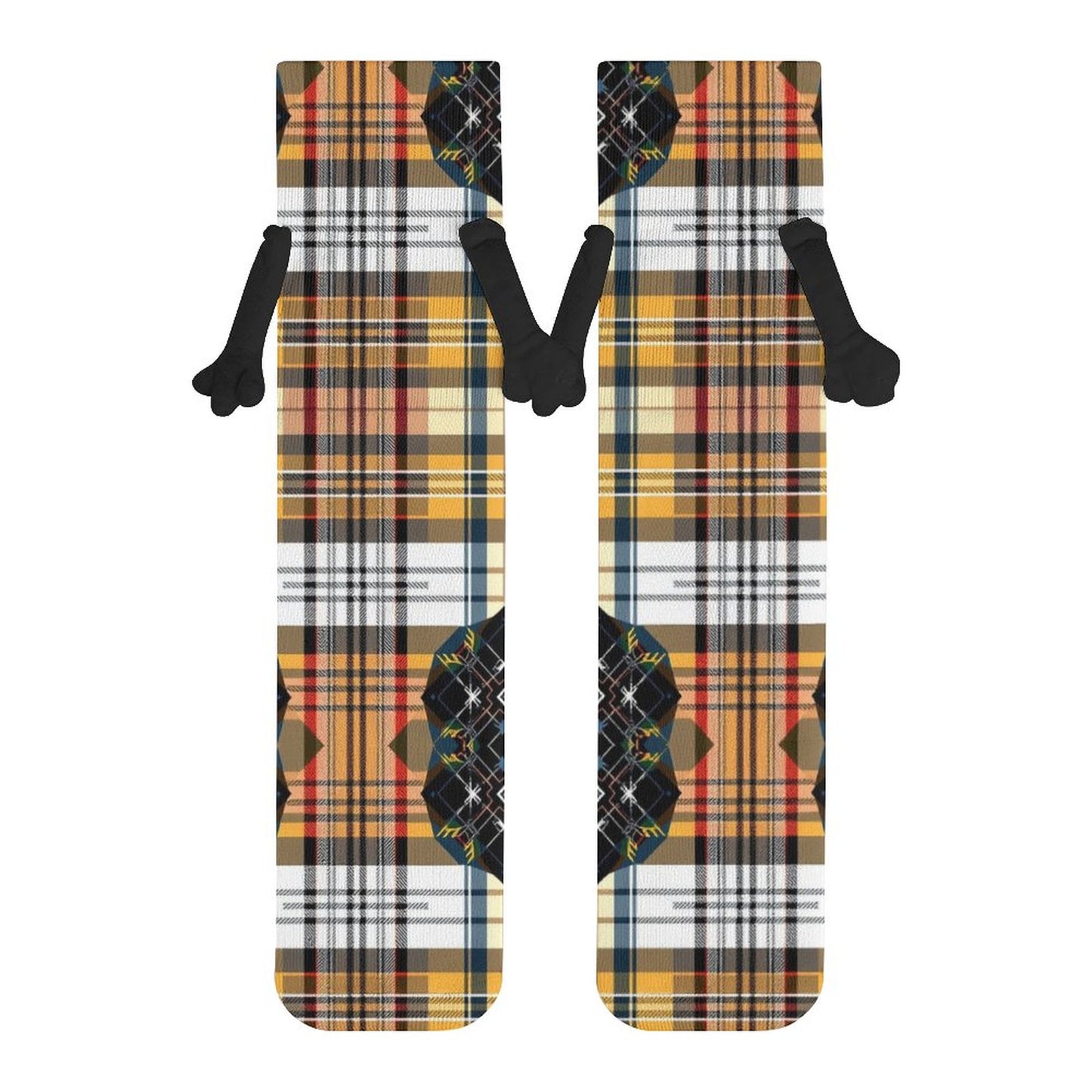 Munsieur Design "Buddy Socks" Magnetic Holding Hands Funny Socks accessories