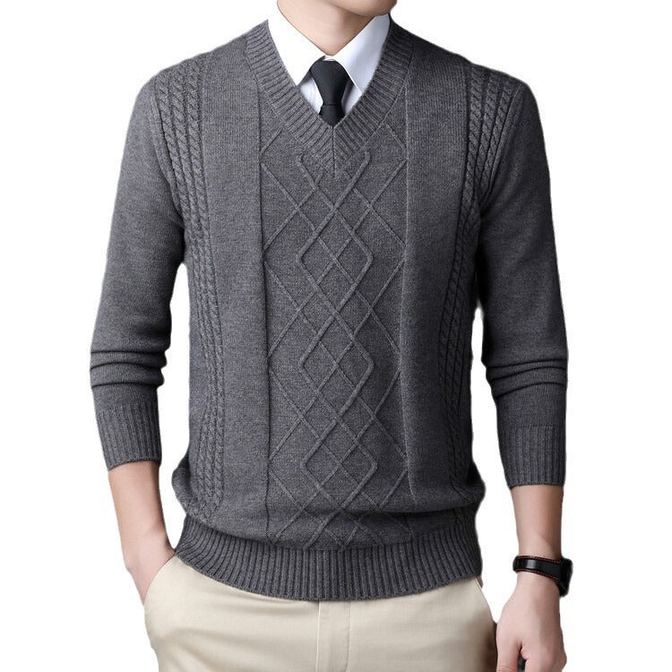 Chicken Collar Pullover Knitting Men's Casual Hoodie - Munsieur
