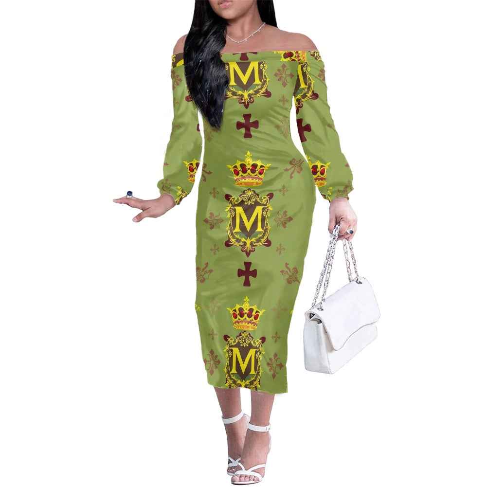 Women's long sleeve dress