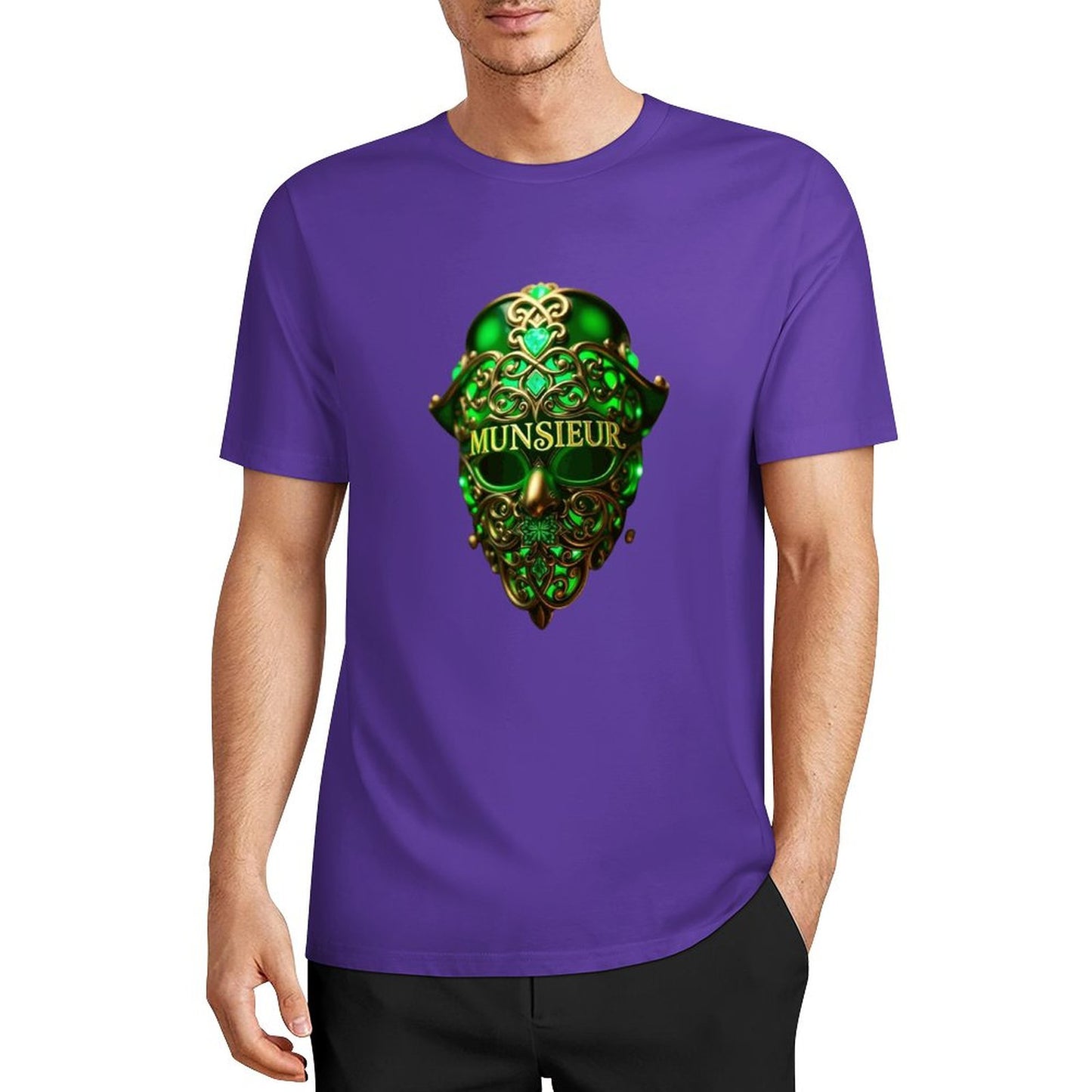 Munsieur St. Patrick's Day Collection "Skull of Clovernook" Tee for Men