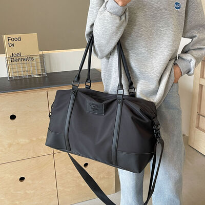 Detachable Crossbody Strap Polyester Travel Bag - Munsieur