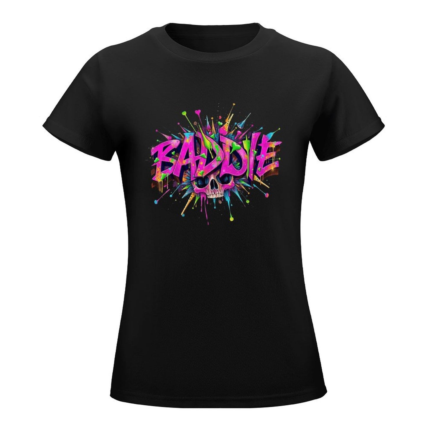 T-shirt for Women "Baddie" Streetwear Crown Co. 👑