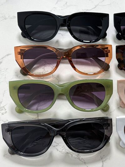Cat Eye Polycarbonate Frame Sunglasses - Munsieur