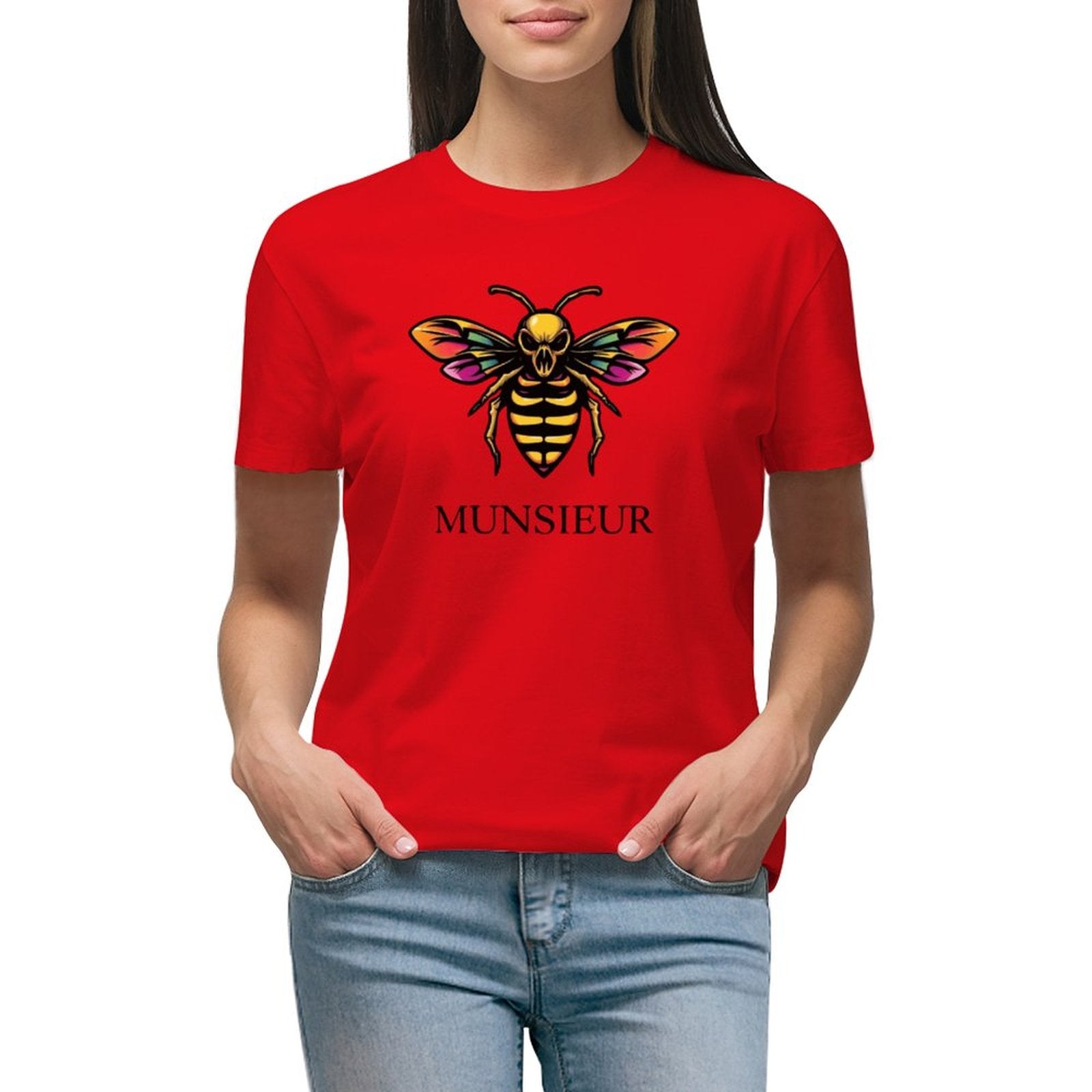 Munsieur T-Shirt for Women: Redefining Casual Chic with Elegance for Her - Munsieur