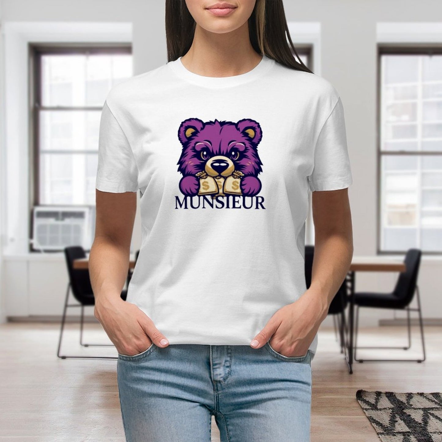 Munsieur T-Shirt for Women: The Ultimate Blend of Fashion and Fit for Her - Munsieur