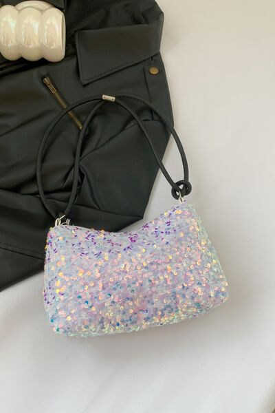 Sequin Double Strap Shoulder Bag - Munsieur