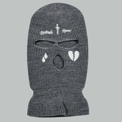 Knitted Hat Mask Streetwear Fashion