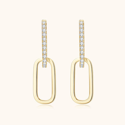 925 Sterling Silver Moissanite Earrings - Munsieur