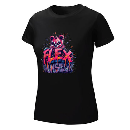 Women's Munsieur T-shirt "Flex" Streetwear for Her