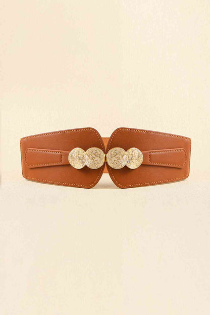 Alloy Buckle Elastic Belt - Munsieur