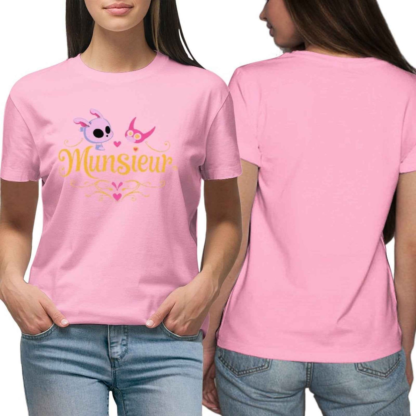 Munsieur T-Shirt for Women: Versatile, Timeless, and Ultra-Soft for Her - Munsieur