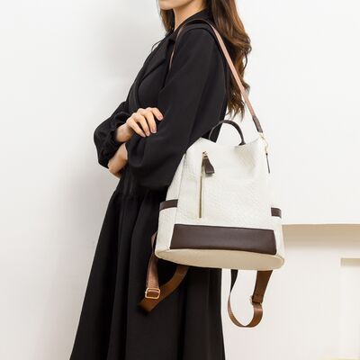 Stylish PU Leather Backpack for Everyday Adventures - Munsieur
