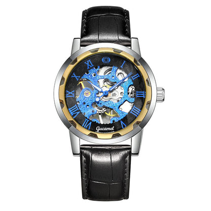 Strip Hollow Gold Manual Mechanical Watch