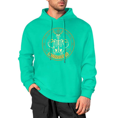Munsieur Shadow Reaper: Luxe Skull Hoodie for Men - Munsieur