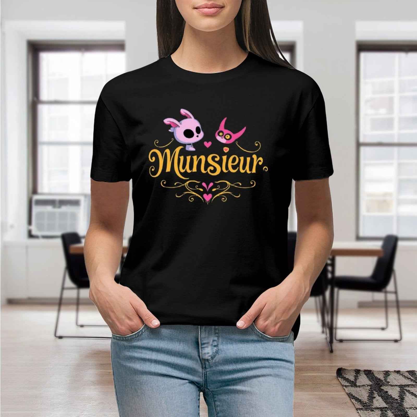 Munsieur T-Shirt for Women: Versatile, Timeless, and Ultra-Soft for Her - Munsieur