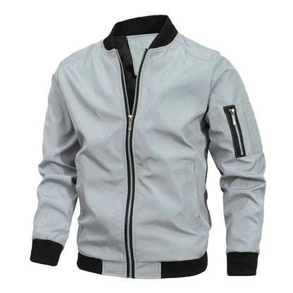 Men's Casual Baseball Sports Coat Slim Fit - Munsieur