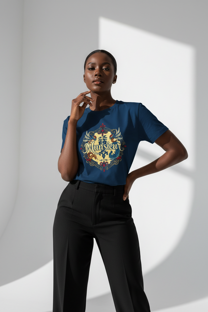 MUNSIEUR Women's T-shirt Designer Streetwear for Her
