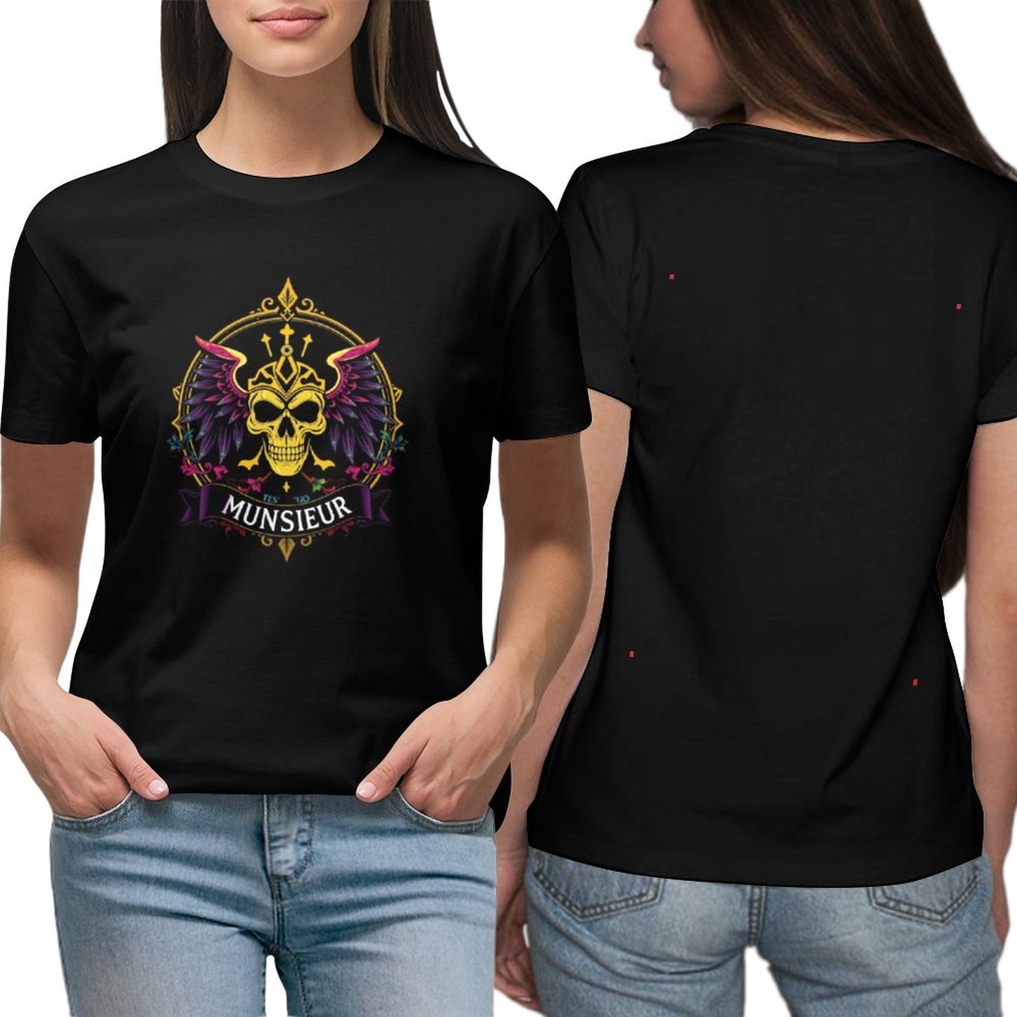 Munsieur T-Shirt for Women: Designed for Comfort, Made for Confidence for Her - Munsieur