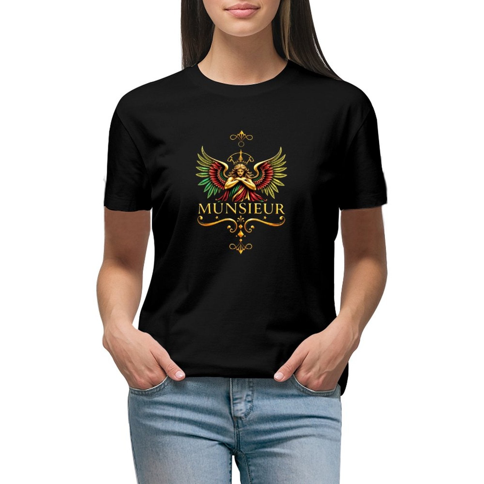 Munsieur Women's Timeless Style with Munsieur Premium Women's T-Shirts - Munsieur