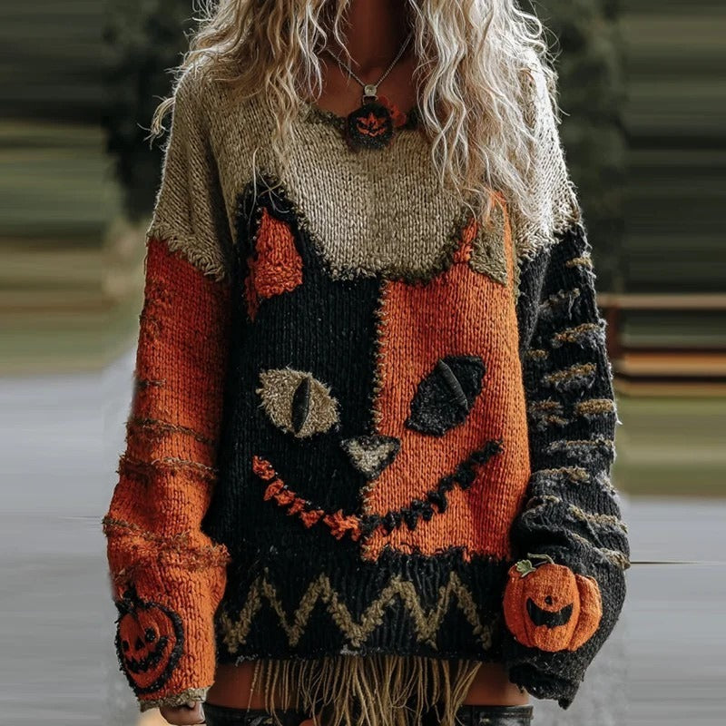 Halloween Unisex Loose Hoodie Sweatshirt