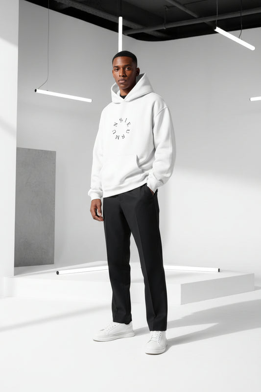 Unisex Halloween Pullover Hoodie Sweater with Micro-Fleece Lining by MUNSIEUR