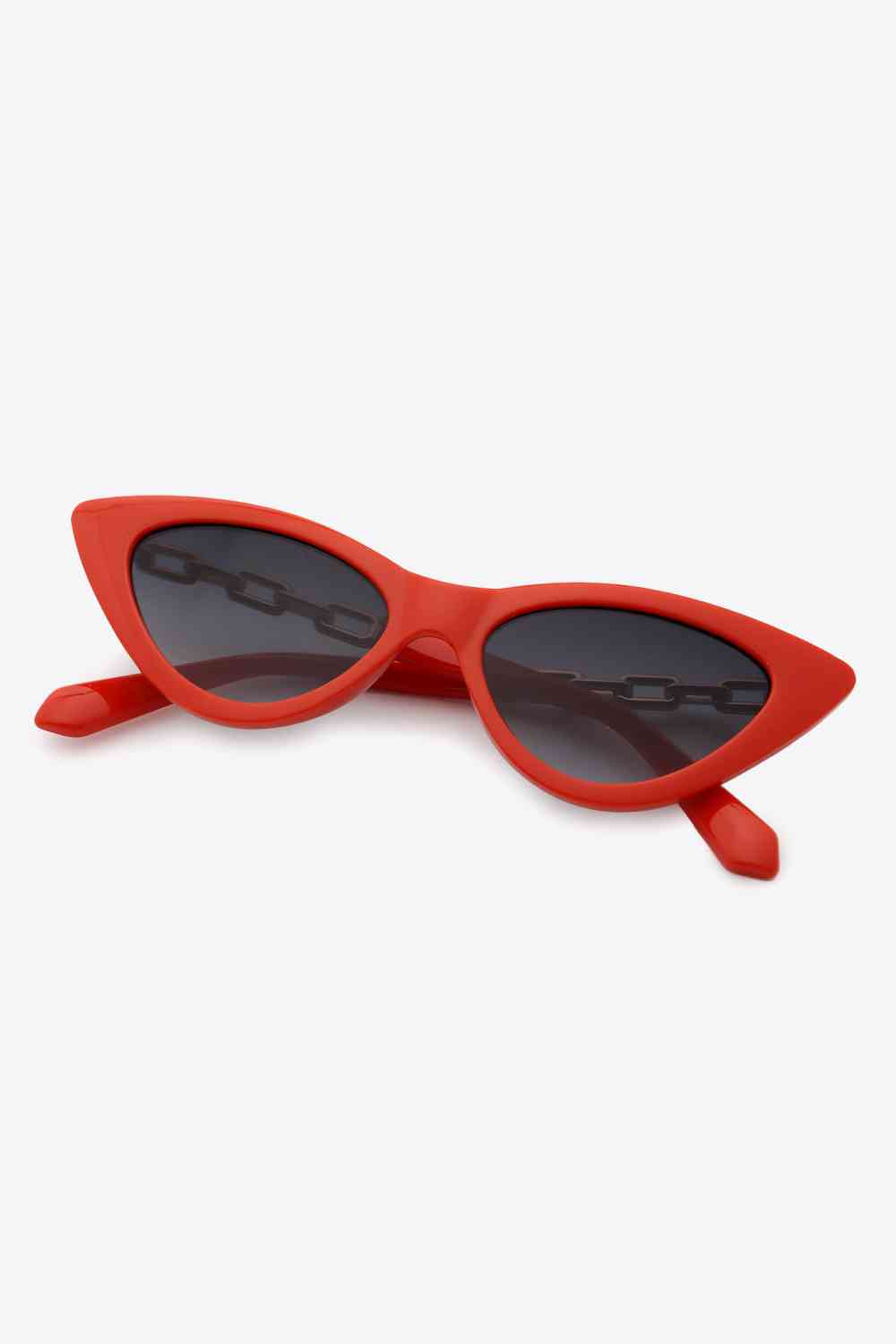 Chain Detail Cat-Eye Sunglasses - Munsieur