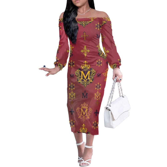 Women's long sleeve dress