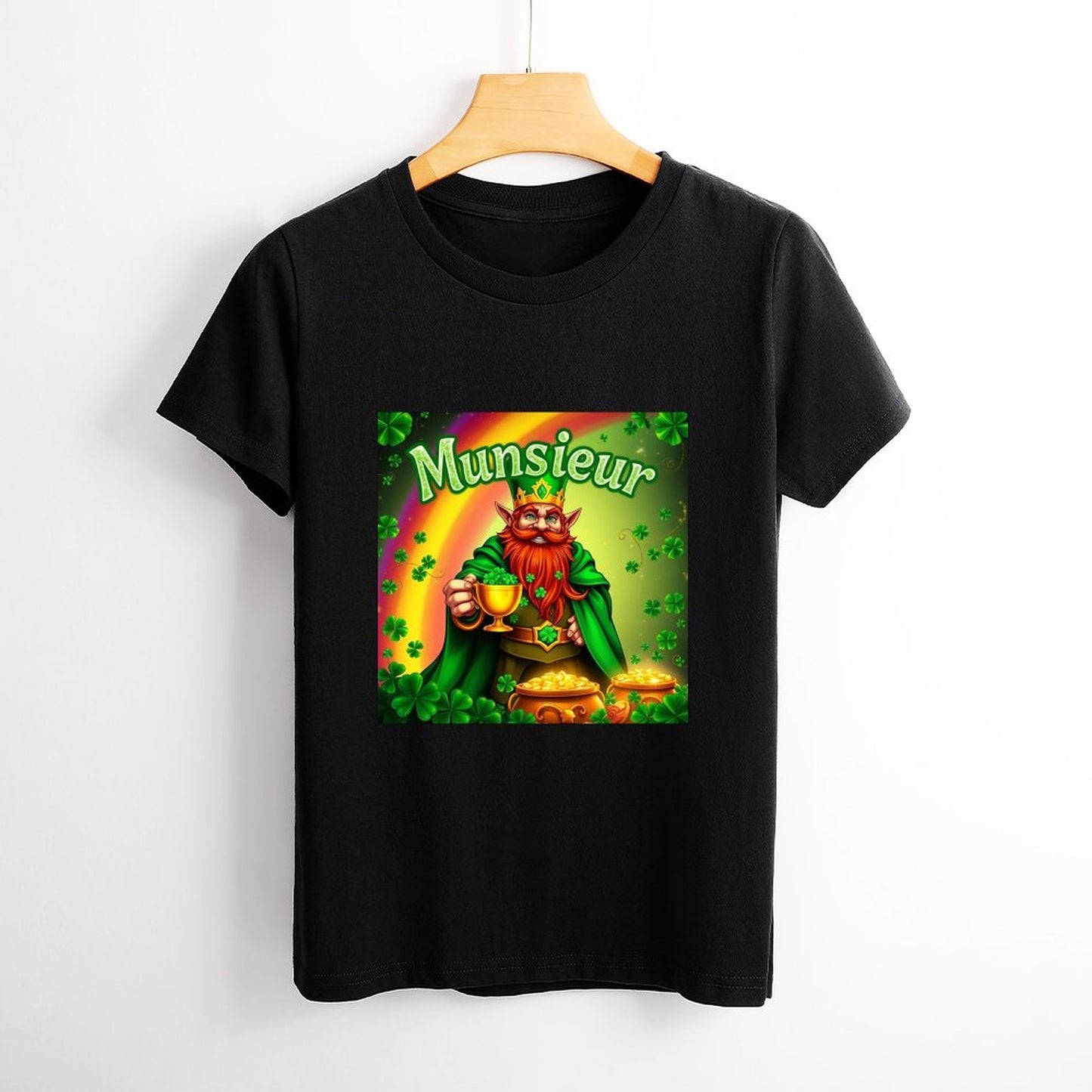 Munsieur St. Patrick's Day Collection T-Shirt for Women – Lucky Charm II