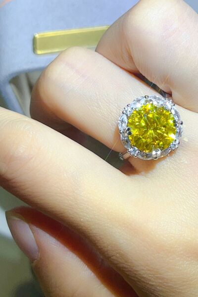 5 Carat Moissanite 925 Sterling Silver Ring - Munsieur