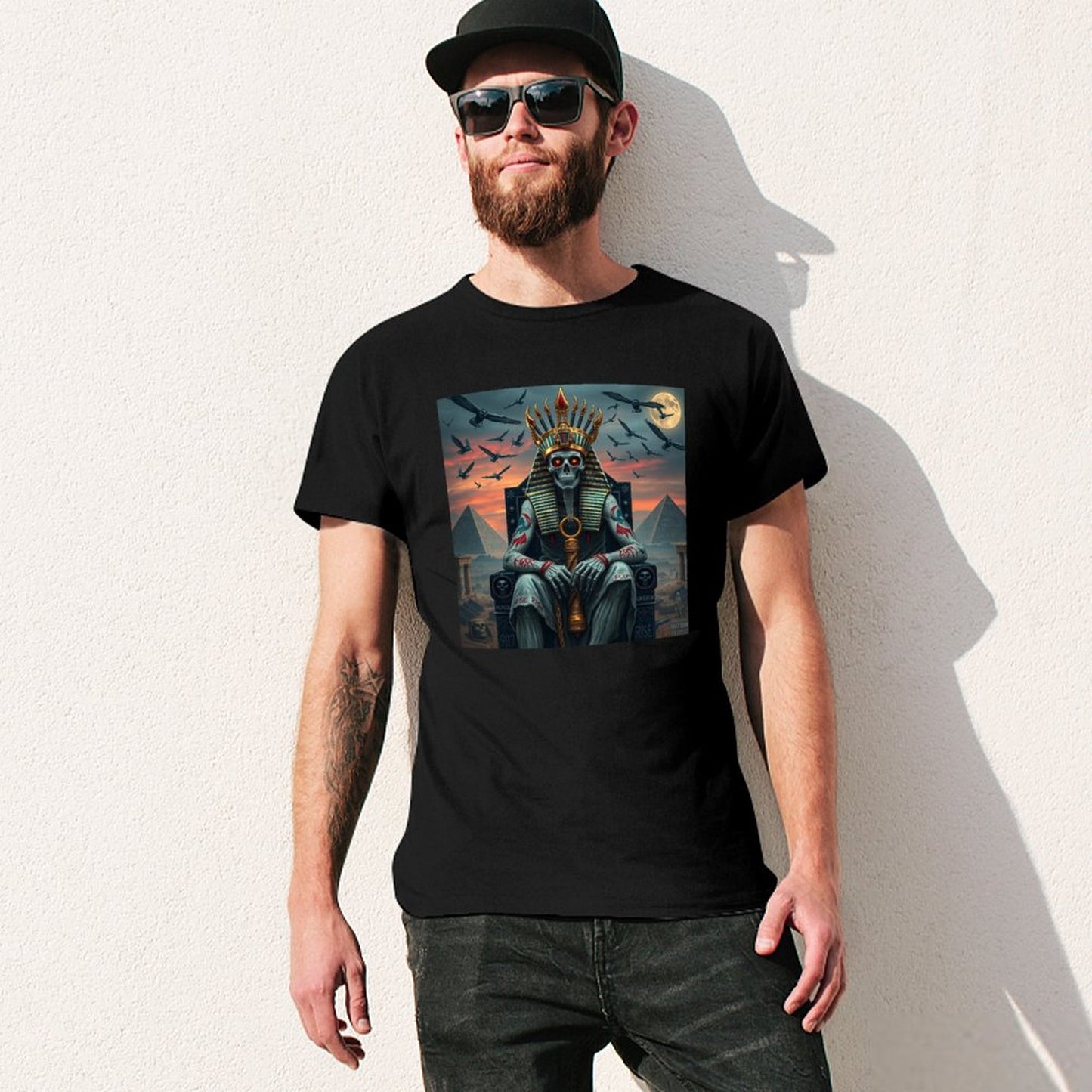 Munsieur Pharaoh's Reign Collection Men's Tee (High Definition & Front Printing)