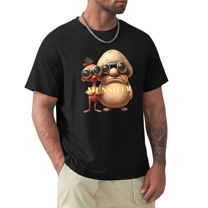 Munsieur Men's Tee "Stinky Pinky and Backdoor Bandit" Adult Humor