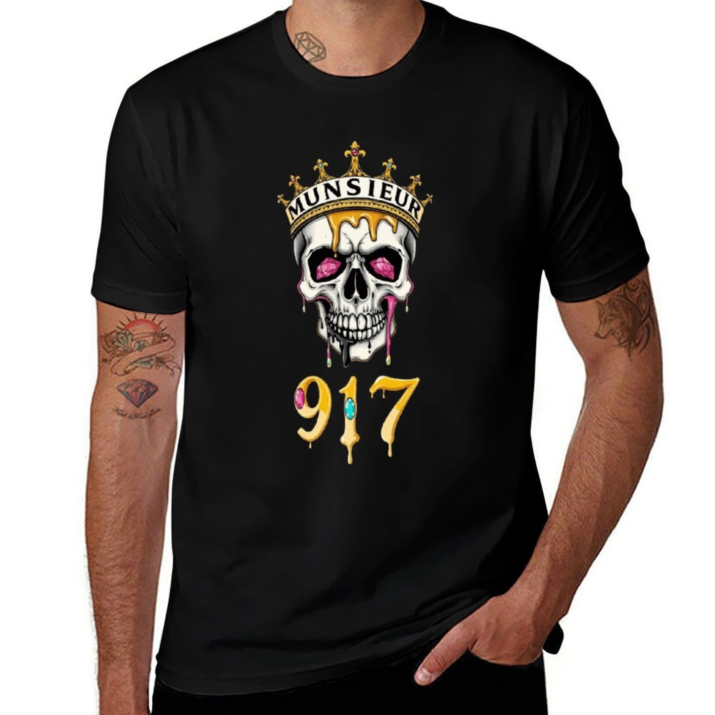 Men's Tee Munsieur Brand Signature Design