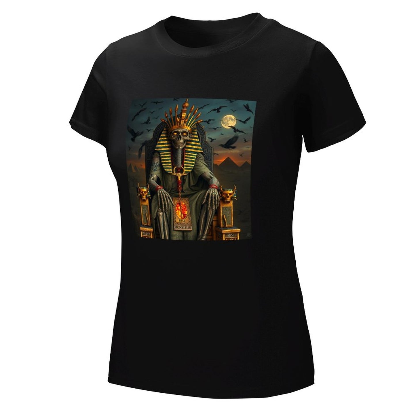 Munsieur Pharaoh's Reign Collection Women's T-Shirt (High Definition & Front Printing)