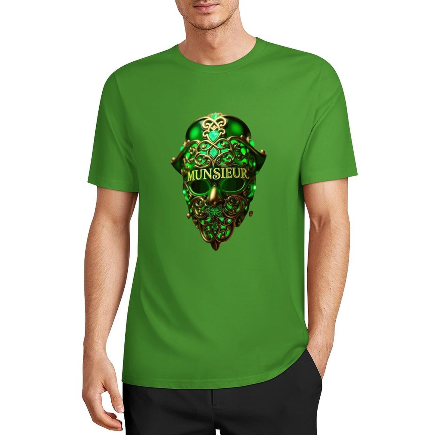 Munsieur St. Patrick's Day Collection "Skull of Clovernook" Tee for Men