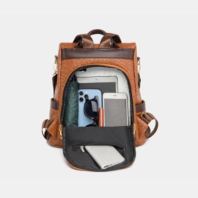Stylish PU Leather Backpack for Everyday Adventures - Munsieur