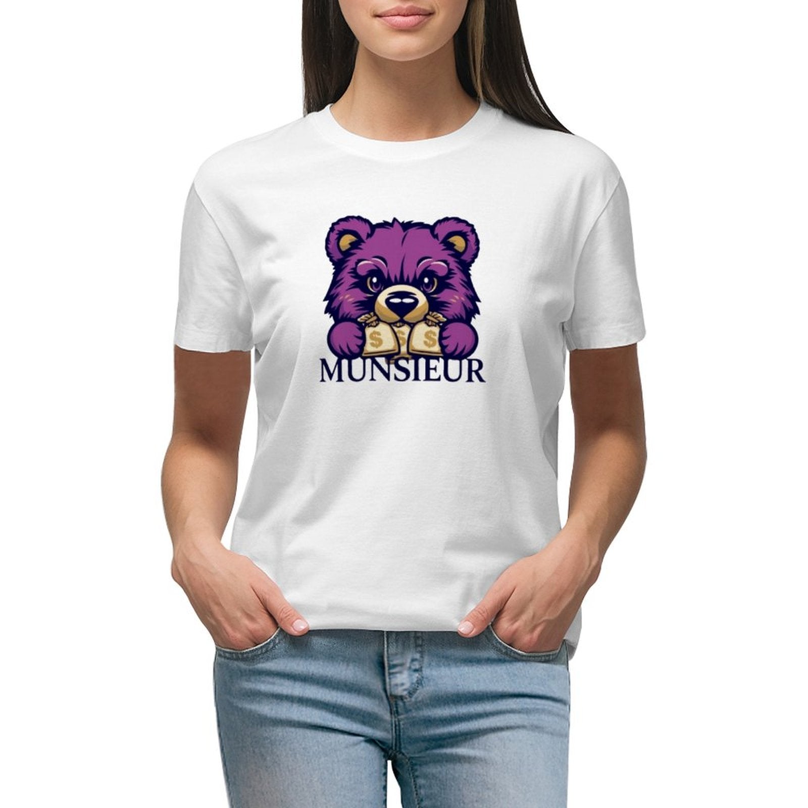 Munsieur T-Shirt for Women: The Ultimate Blend of Fashion and Fit for Her - Munsieur
