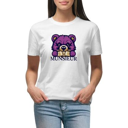 Munsieur T-Shirt for Women: The Ultimate Blend of Fashion and Fit for Her - Munsieur