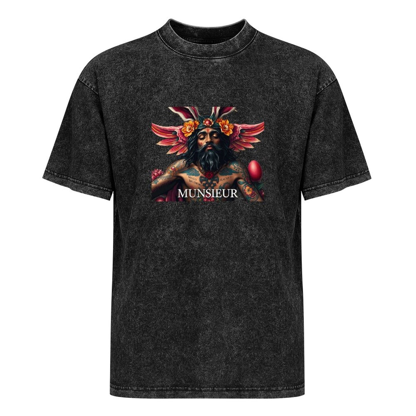 Munsieur Design Women's Vintage Cotton T-shirt "Clarence"