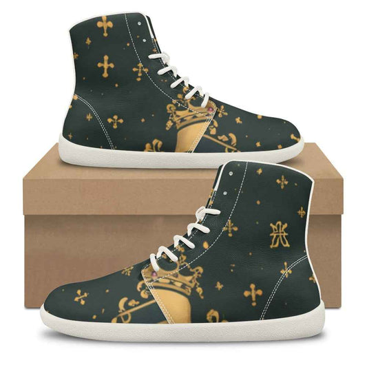 High top barefoot shoes