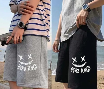 New Casual Summer Shorts Men's Korean Trend Loose Hong Kong Style