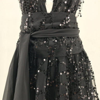 Halter Backless Summer Dress Designer MUNSIEUR