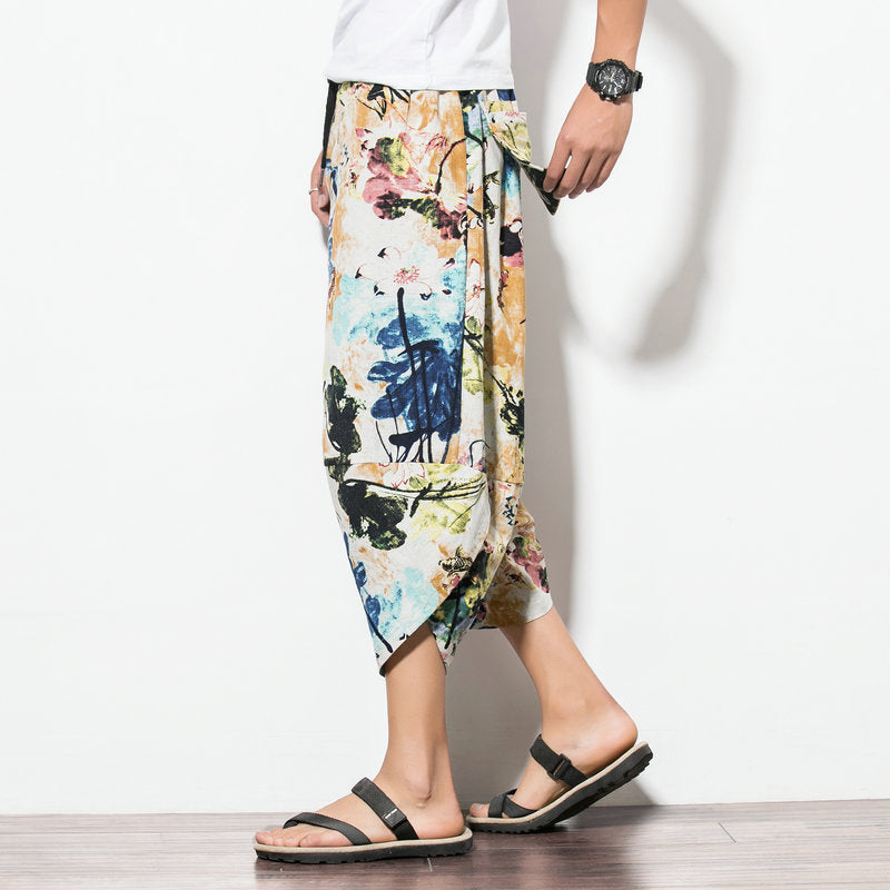 Men's BoHo Style Shorts Casual Summer Fashion